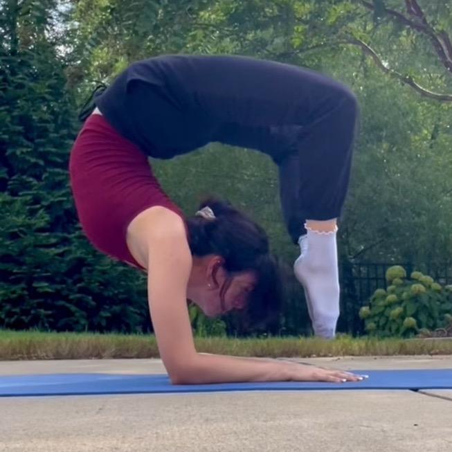 Throw back Also that lengths some people go to achieve Hyperextension