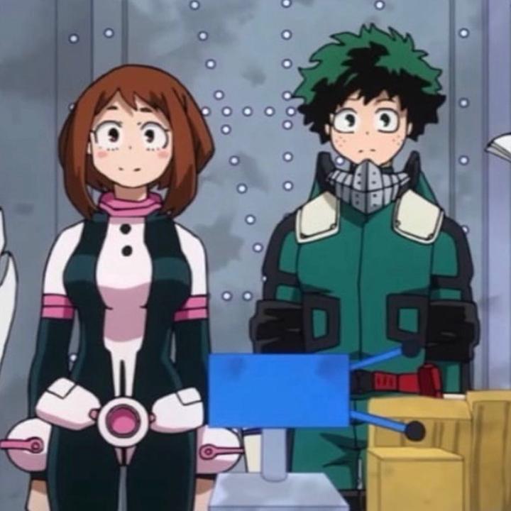 From the S4 OVA, Uraraka saved Deku from the building collapsing, she ...